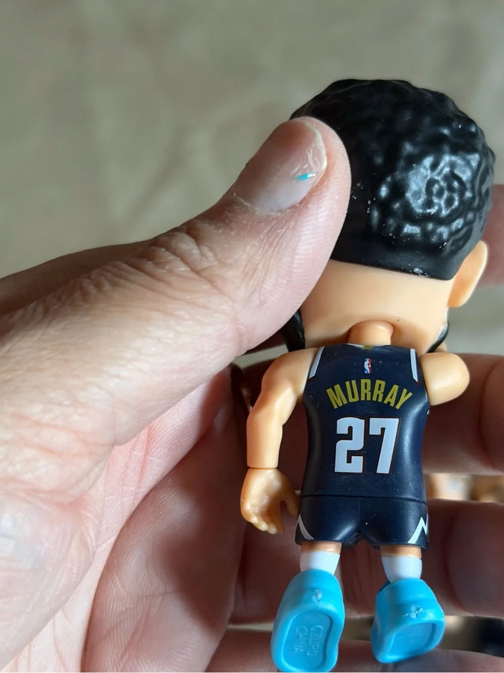 Zuru 5 Surprise NBA Ballers Action Figures Lot of 6 With Keychain and ball